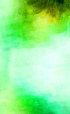 Soyut suluboya sanat eserleri. Fırça boyalı dijital resim. Renkli yaratıcı suluboya çizimi.