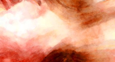 Soyut suluboya sanat eserleri. Fırça boyalı dijital resim. Renkli yaratıcı suluboya çizimi.