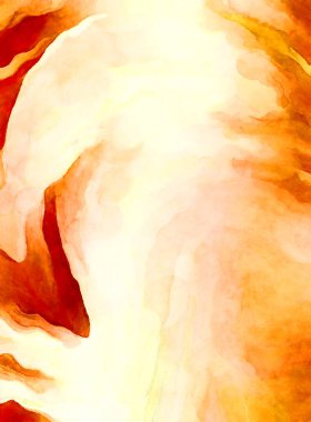 Soyut suluboya sanat eserleri. Fırça boyalı dijital resim. Renkli yaratıcı suluboya çizimi.