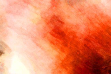 Soyut suluboya sanat eserleri. Fırça boyalı dijital resim. Renkli yaratıcı suluboya çizimi.