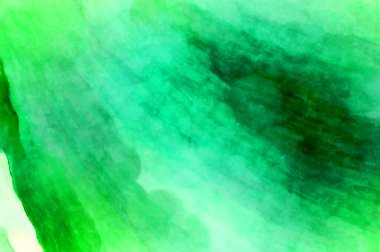 Soyut suluboya sanat eserleri. Fırça boyalı dijital resim. Renkli yaratıcı suluboya çizimi.