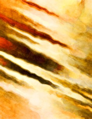 Soyut suluboya sanat eserleri. Fırça boyalı dijital resim. Renkli yaratıcı suluboya çizimi.