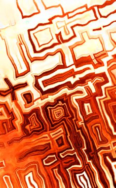 Soyut suluboya sanat eserleri. Fırça boyalı dijital resim. Renkli yaratıcı suluboya çizimi.