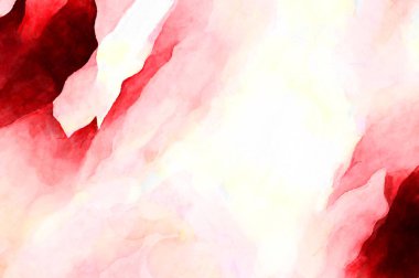 Soyut suluboya sanat eserleri. Fırça boyalı dijital resim. Renkli yaratıcı suluboya çizimi.