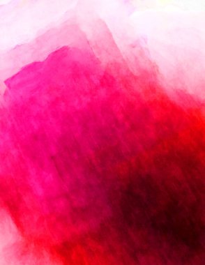 Soyut suluboya sanat eserleri. Fırça boyalı dijital resim. Renkli yaratıcı suluboya çizimi.