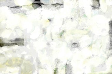 Soyut suluboya sanat eserleri. Fırça boyalı dijital resim. Renkli yaratıcı suluboya çizimi.