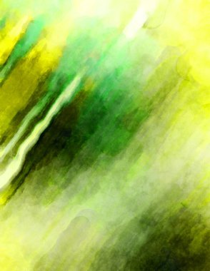 Soyut suluboya sanat eserleri. Fırça boyalı dijital resim. Renkli yaratıcı suluboya çizimi.