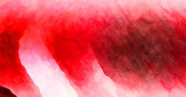 Soyut suluboya sanat eserleri. Fırça boyalı dijital resim. Renkli yaratıcı suluboya çizimi.