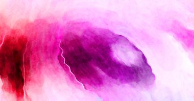 Soyut suluboya sanat eserleri. Fırça boyalı dijital resim. Renkli yaratıcı suluboya çizimi.