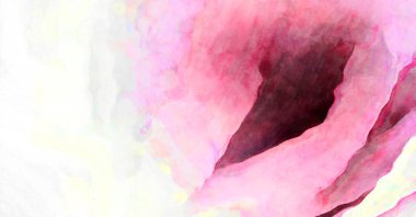 Soyut suluboya sanat eserleri. Fırça boyalı dijital resim. Renkli yaratıcı suluboya çizimi.