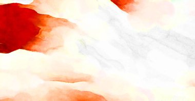 Soyut suluboya sanat eserleri. Fırça boyalı dijital resim. Renkli yaratıcı suluboya çizimi.