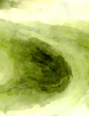 Soyut suluboya sanat eserleri. Fırça boyalı dijital resim. Renkli yaratıcı suluboya çizimi.