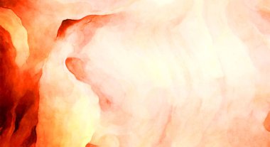 Soyut suluboya sanat eserleri. Fırça boyalı dijital resim. Renkli yaratıcı suluboya çizimi.