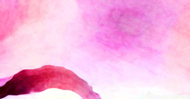 Soyut suluboya sanat eserleri. Fırça boyalı dijital resim. Renkli yaratıcı suluboya çizimi.