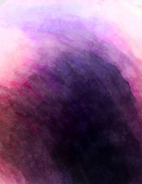 Soyut suluboya sanat eserleri. Fırça boyalı dijital resim. Renkli yaratıcı suluboya çizimi.