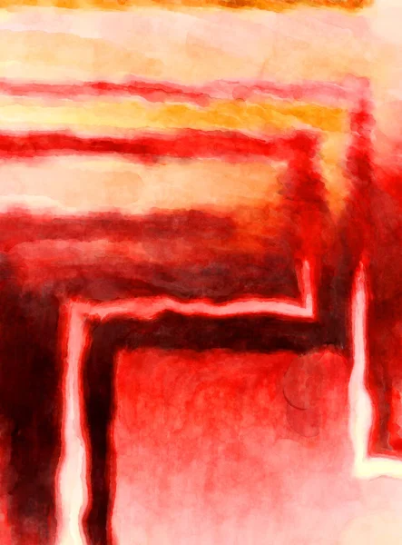 Expressief Abstract Aquarel Kunstwerk Borstel Geschilderd Digitale Kunst Schilderen Kleurrijke — Stockfoto