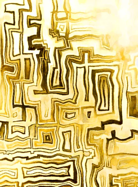 Expressief Abstract Aquarel Kunstwerk Borstel Geschilderd Digitale Kunst Schilderen Kleurrijke — Stockfoto