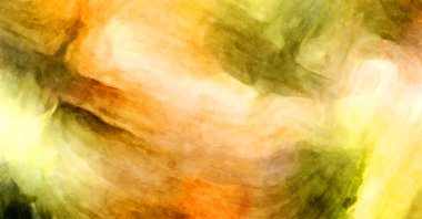 Soyut suluboya sanat eserleri. Fırça boyalı dijital resim. Renkli yaratıcı suluboya çizimi.