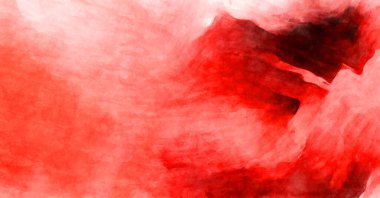 Soyut suluboya sanat eserleri. Fırça boyalı dijital resim. Renkli yaratıcı suluboya çizimi.