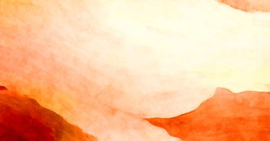 Soyut suluboya sanat eserleri. Fırça boyalı dijital resim. Renkli yaratıcı suluboya çizimi.