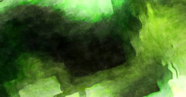 Soyut suluboya sanat eserleri. Fırça boyalı dijital resim. Renkli yaratıcı suluboya çizimi.