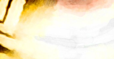 Soyut suluboya sanat eserleri. Fırça boyalı dijital resim. Renkli yaratıcı suluboya çizimi.