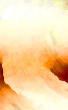 Soyut suluboya sanat eserleri. Fırça boyalı dijital resim. Renkli yaratıcı suluboya çizimi.