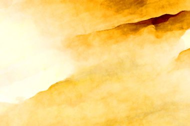 Soyut suluboya sanat eserleri. Fırça boyalı dijital resim. Renkli yaratıcı suluboya çizimi.