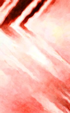 Soyut suluboya sanat eserleri. Fırça boyalı dijital resim. Renkli yaratıcı suluboya çizimi.