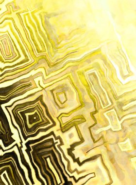 Soyut suluboya sanat eserleri. Fırça boyalı dijital resim. Renkli yaratıcı suluboya çizimi.