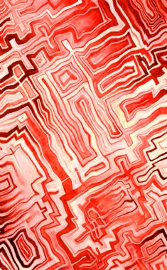 Soyut suluboya sanat eserleri. Fırça boyalı dijital resim. Renkli yaratıcı suluboya çizimi.