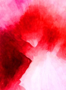 Soyut suluboya sanat eserleri. Fırça boyalı dijital resim. Renkli yaratıcı suluboya çizimi.