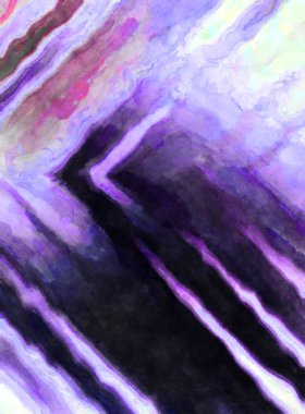 Soyut suluboya sanat eserleri. Fırça boyalı dijital resim. Renkli yaratıcı suluboya çizimi.