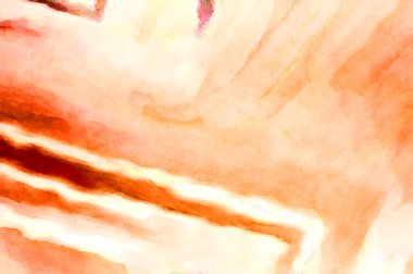 Soyut suluboya sanat eserleri. Fırça boyalı dijital resim. Renkli yaratıcı suluboya çizimi.