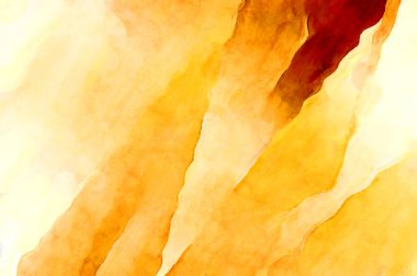 Soyut suluboya sanat eserleri. Fırça boyalı dijital resim. Renkli yaratıcı suluboya çizimi.