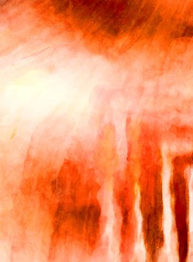 Soyut suluboya sanat eserleri. Fırça boyalı dijital resim. Renkli yaratıcı suluboya çizimi.