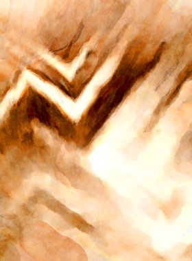 Soyut suluboya sanat eserleri. Fırça boyalı dijital resim. Renkli yaratıcı suluboya çizimi.