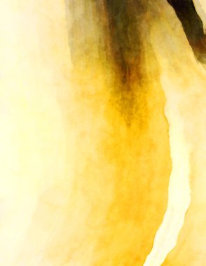 Soyut suluboya sanat eserleri. Fırça boyalı dijital resim. Renkli yaratıcı suluboya çizimi.