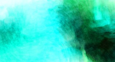 Soyut suluboya sanat eserleri. Fırça boyalı dijital resim. Renkli yaratıcı suluboya çizimi.