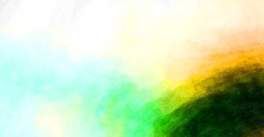 Soyut suluboya sanat eserleri. Fırça boyalı dijital resim. Renkli yaratıcı suluboya çizimi.