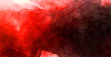 Soyut suluboya sanat eserleri. Fırça boyalı dijital resim. Renkli yaratıcı suluboya çizimi.