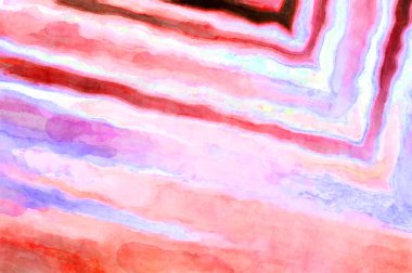 Soyut suluboya sanat eserleri. Fırça boyalı dijital resim. Renkli yaratıcı suluboya çizimi.