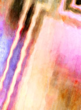 Soyut suluboya sanat eserleri. Fırça boyalı dijital resim. Renkli yaratıcı suluboya çizimi.