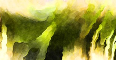 Soyut suluboya sanat eserleri. Fırça boyalı dijital resim. Renkli yaratıcı suluboya çizimi.