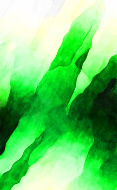 Soyut suluboya sanat eserleri. Fırça boyalı dijital resim. Renkli yaratıcı suluboya çizimi.