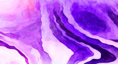 Soyut suluboya sanat eserleri. Fırça boyalı dijital resim. Renkli yaratıcı suluboya çizimi.