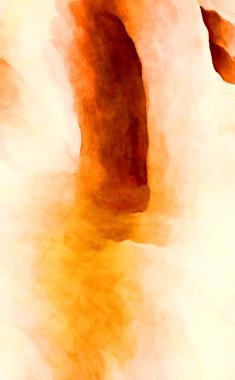 Soyut suluboya sanat eserleri. Fırça boyalı dijital resim. Renkli yaratıcı suluboya çizimi.