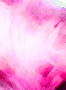 Soyut suluboya sanat eserleri. Fırça boyalı dijital resim. Renkli yaratıcı suluboya çizimi.