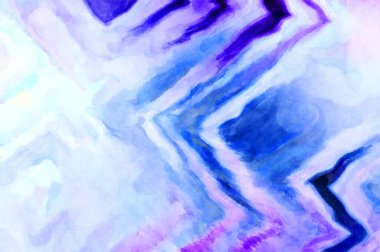 Soyut suluboya sanat eserleri. Fırça boyalı dijital resim. Renkli yaratıcı suluboya çizimi.