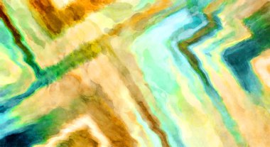 Soyut suluboya sanat eserleri. Fırça boyalı dijital resim. Renkli yaratıcı suluboya çizimi.